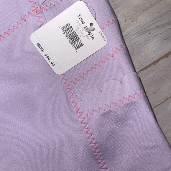 Free People Movement High Rise 7/8 Pinky Promise Leggings- Dew Berry Purple NWT - Picture 8 of 15